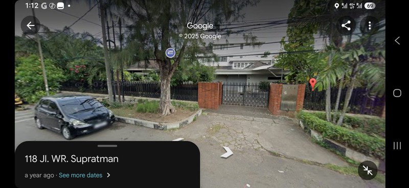 Rumah Commercial di Jl. Raya Diponegoro 158 (Hoek WR Supratman) Surabaya, Jawa Timur