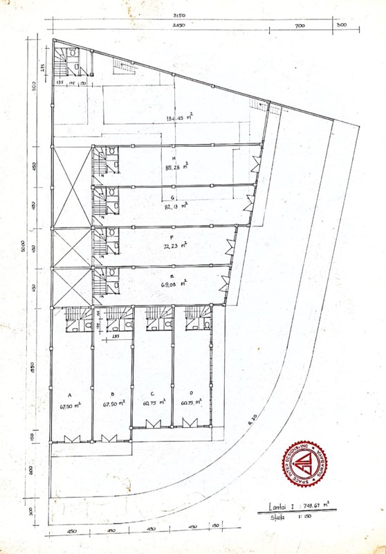 Rumah Commercial di Jl. Raya Diponegoro 158 (Hoek WR Supratman) Surabaya, Jawa Timur