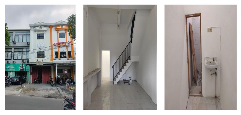 Disewakan Ruko 3 lantai di Jl Ir Soekarno Surabaya