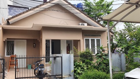 Rumah Hoek 1 lantai Sektor IX bintaro Jaya