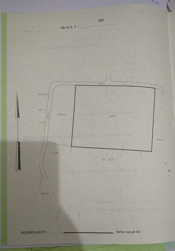 Kavling siap Bangun Lengkong Gudang Timur Serpong 