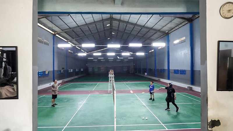  GOR Badminton 5 Lapangan - Siap Usaha & Tinggal di Pamulang