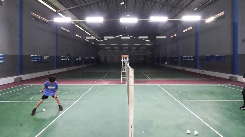  GOR Badminton 5 Lapangan - Siap Usaha & Tinggal di Pamulang