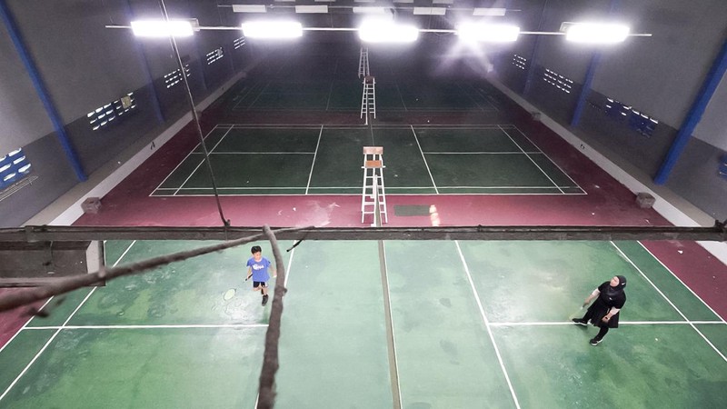  GOR Badminton 5 Lapangan - Siap Usaha & Tinggal di Pamulang