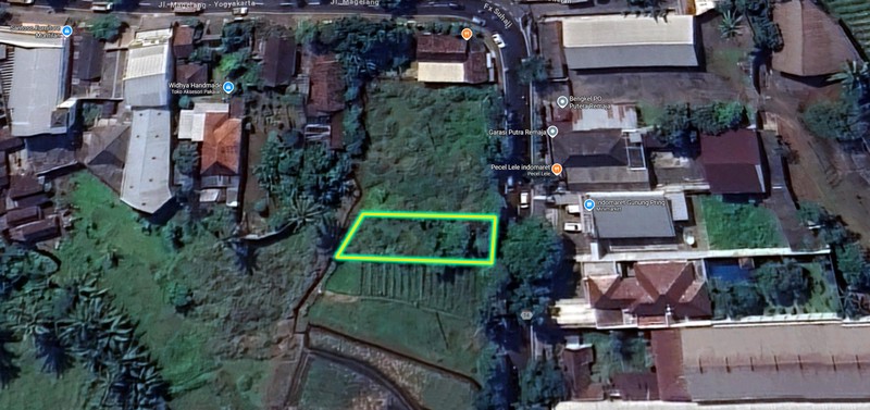 Tanah 418 Meter Persegi Lokasi Dijalan jogja-magelang, Muntilan