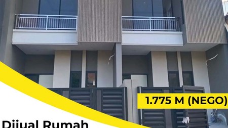 Rumah Baru Strategis   Villa Kalijudan Indah, Surabaya Timur   Dekat Unair, ITS, Galaxy Mall, dan RS Dr. Soetomo