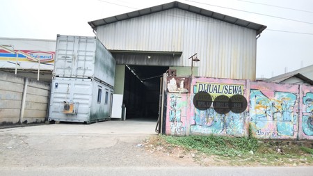 Gudang di cileungsi bisa masuk kontener 40 fit harga nego