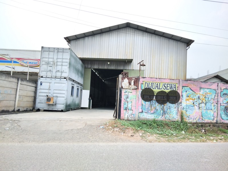 Gudang di cileungsi bisa masuk kontener 40 fit harga nego