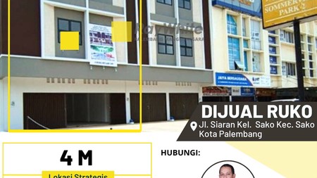 DIJUAL RUKO JUMBO LEBAR 9 METER