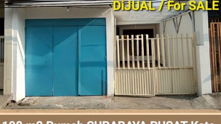 Dijual 198 m2 Rumah Petemon Sidomulyo - Surabaya Pusat Kota - Garasi Carport 2 Mobil Dekat Jl.Pacuan Kuda, Jl. Tidar , BG Junction , Jl. Arjuno