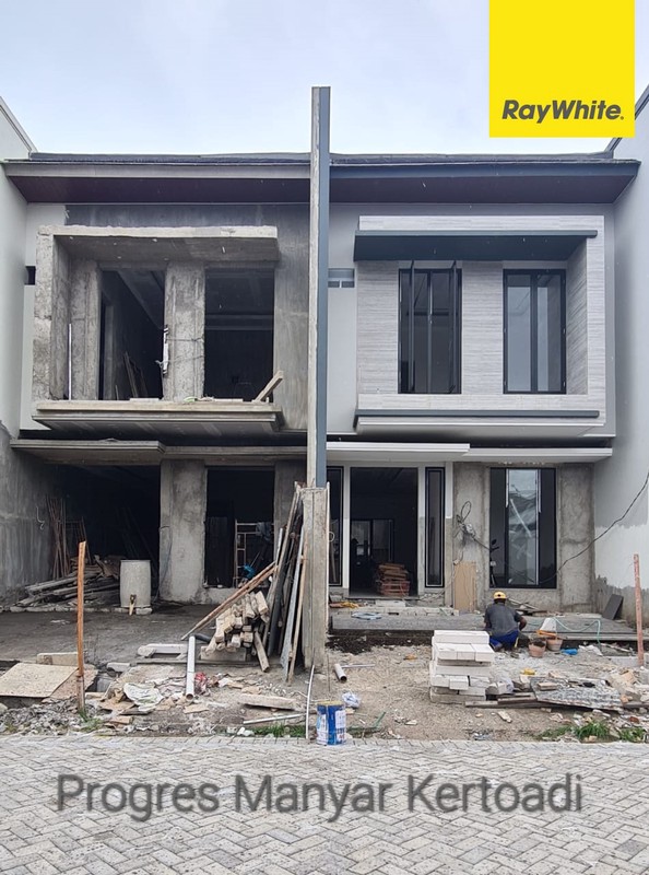 Dijual Rumah Baru di Manyar Kertoadi Surabaya