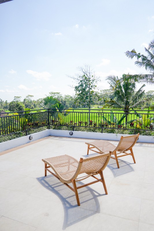 Freehold - Ubud Hideaway Rooftop Garden Villa with Stunning Mount Agung Views, Bali