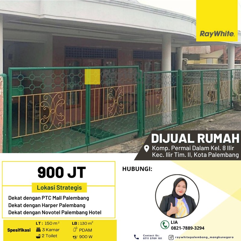 rumah jual murah palembang kota 