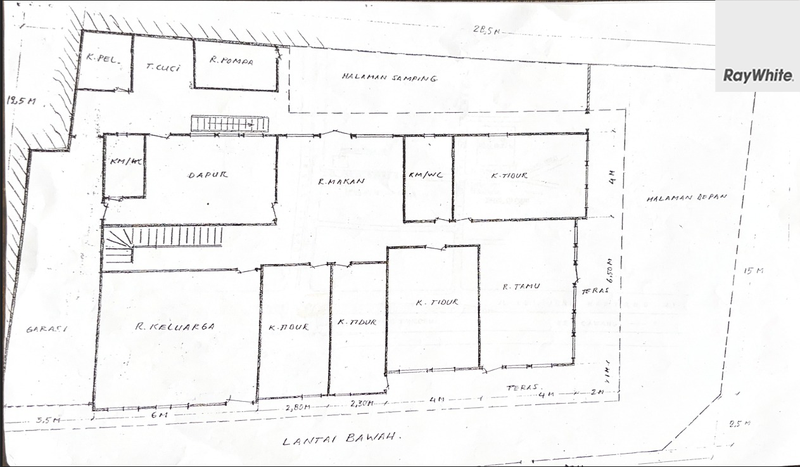 FOR SALE Tanah Komersial K3 Lokasi Strategis Area Tebet Barat Raya Jakarta Selatan