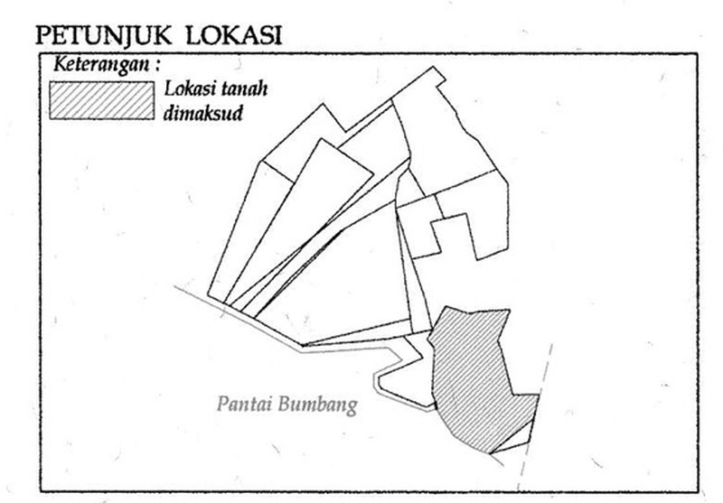 Dijual Tanah Lokasi Strategis Dekat Dengan Pantai Di Pantai Bumbang, Lombok Tengah, NTB