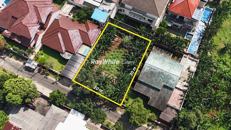 Tanah siap bangun di Megapolitan Cinere