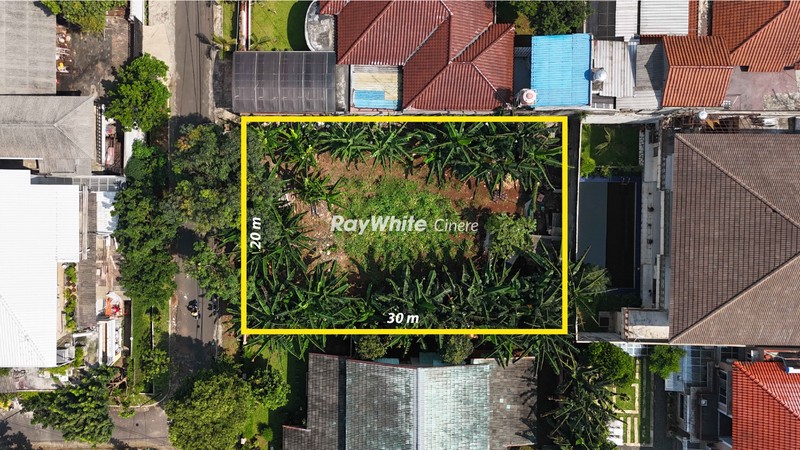 Tanah siap bangun di Megapolitan Cinere