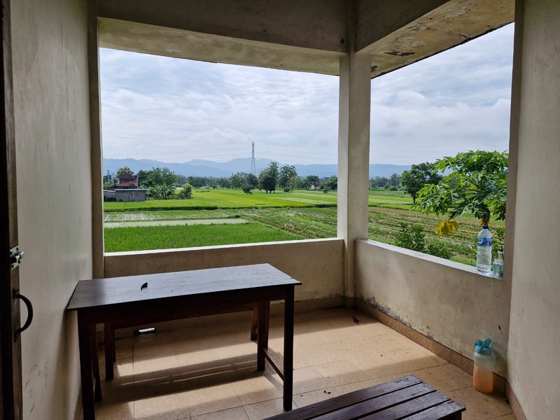 Dijual Tanah Bonus Bangunan 2 Lantai Di Prambanan Sleman View Sawah