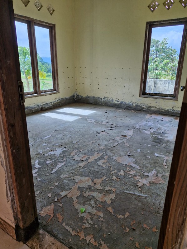 Dijual Tanah Bonus Bangunan 2 Lantai Di Prambanan Sleman View Sawah