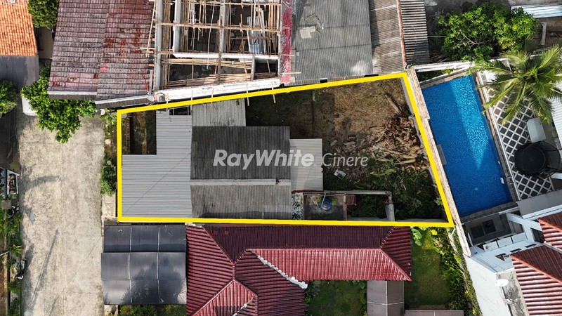 Rumah murah hitung tanah di Mega Cinere