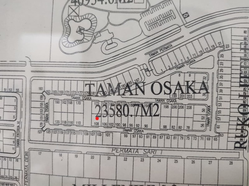 Dijual murah rumah di Taman Osaka - Lippo Karawaci Tangerang