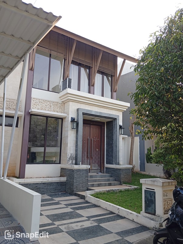 Rumah Mewah Minimalis Siap Huni, Desain Modern Di Lippo Cikarang