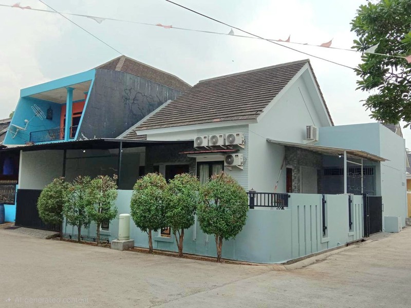 Rumah Hoek Siap Huni di Royal Park Residence Padurenan Mustika Jaya Bekasi | Luas 178 m², 4 Kamar Tidur, AC 4 Unit
