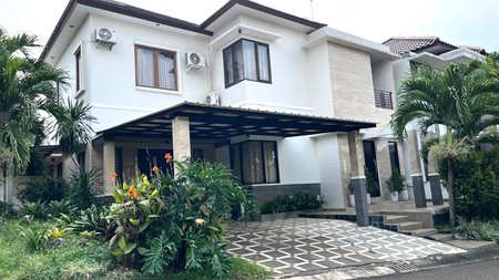Rumah Bagus, Apik, Nyaman dan Asri, Dalam Cluster di Bintaro Sektor 9