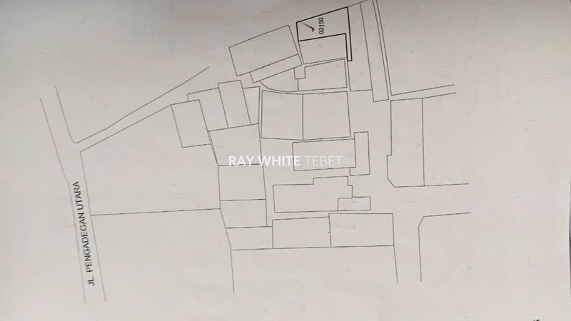 Dijual Rumah SHM Hitung Tanah di Pengadegan, Pancoran - Jakarta Selatan
