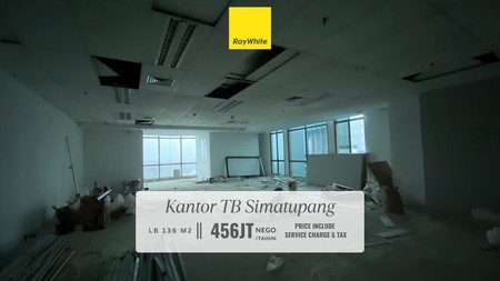 Disewakan Murah! Office Space di TB Simatupang, Jakarta Selatan