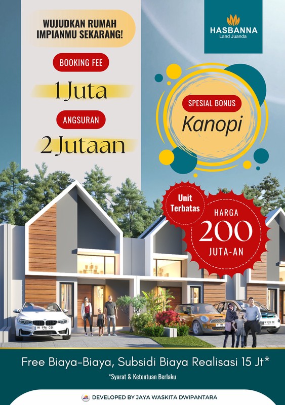 Rumah Murah 299 Juta di Sedati Juanda Sidoarjo