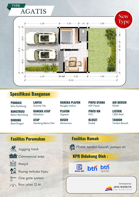 Rumah Murah 299 Juta di Sedati Juanda Sidoarjo
