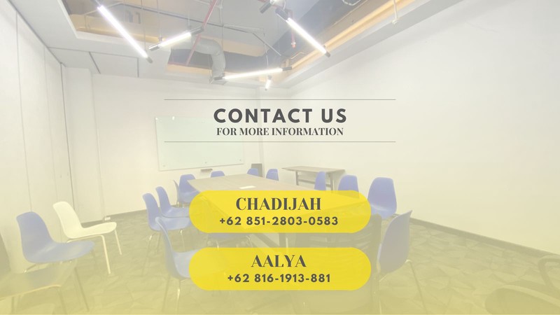 Disewakan Office Space Full Furnished Kemang Raya, Jakarta Selatan!