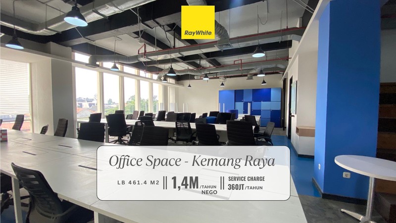 Disewakan Office Space Full Furnished Kemang Raya, Jakarta Selatan!