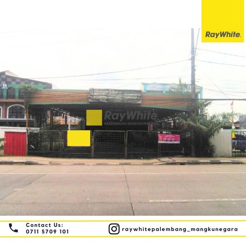 Dijual Cepat Ruko 3 Pintu di Jl Letjen H Alamsyah Ratu Perwiranegara Kota Palembang