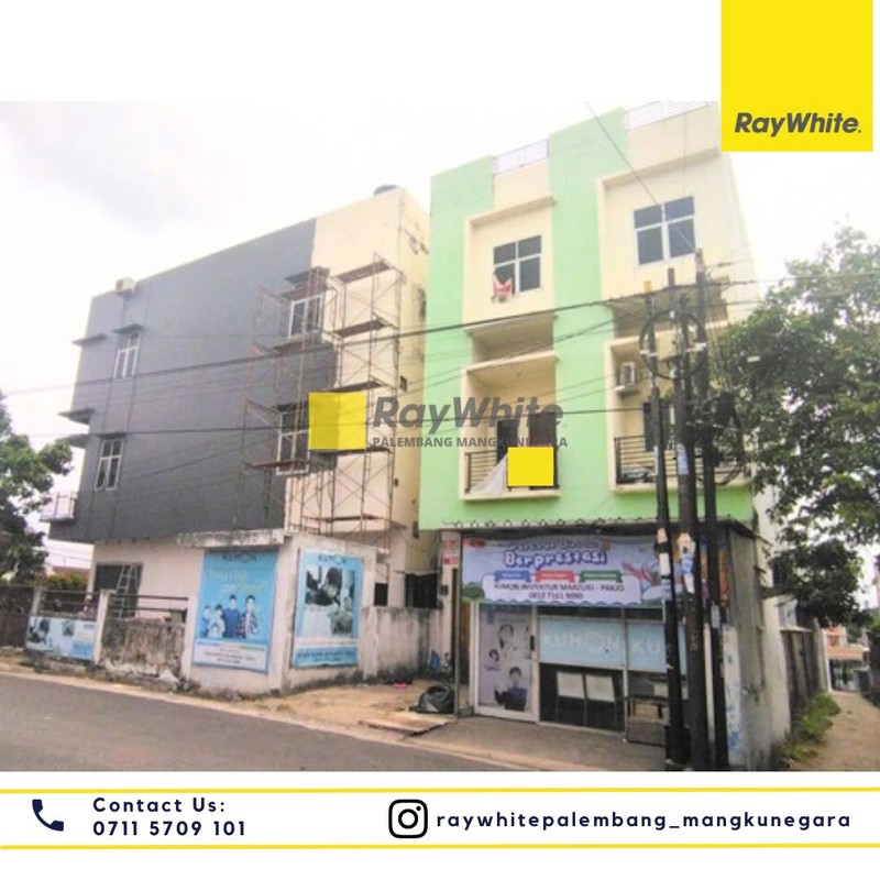 Dijual Cepat Ruko 1 Pintu di Jl Wirajaya 3 Kota Palembang
