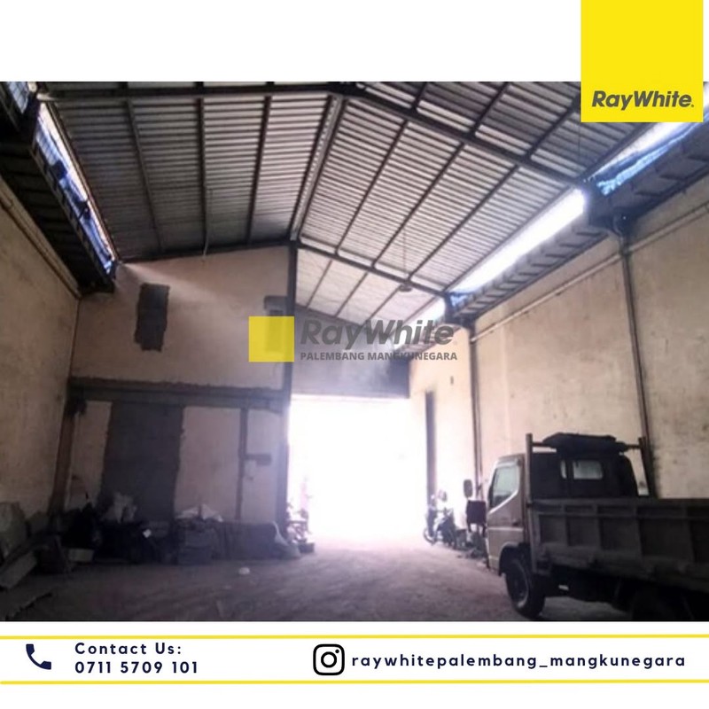 Dijual Cepat Gudang di Jl R.E Martadinata Kel 2 Ilir Kec Ilir Timur 2 Kota Palembang