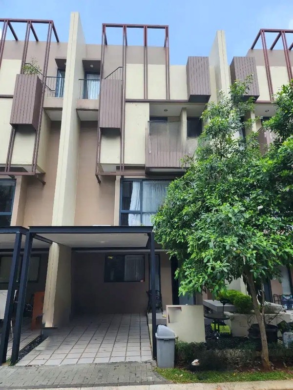  Rumah modern, Tabebuya Impresihaus R, BSD