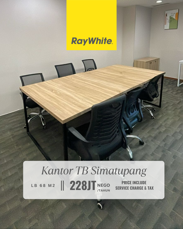 Disewakan Murah! Office Space di TB Simatupang, Jakarta Selatan