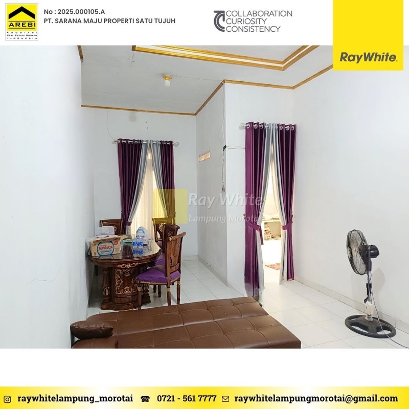 Rumah minimalis modern di Jual lokasi Way Kandis 