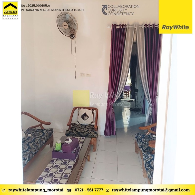 Rumah minimalis modern di Jual lokasi Way Kandis 