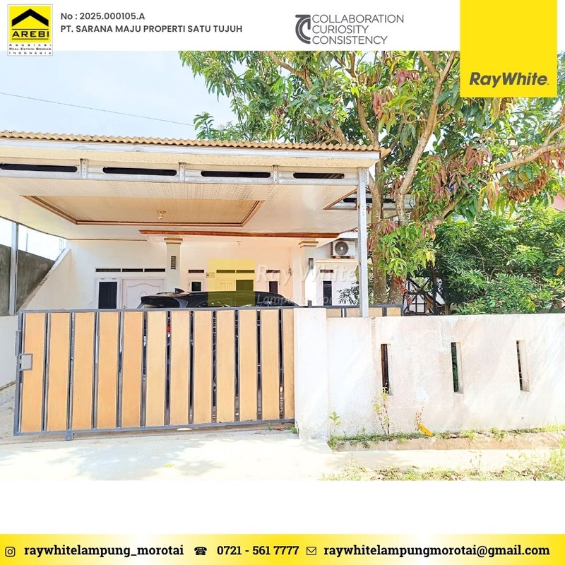 Rumah minimalis modern di Jual lokasi Way Kandis 