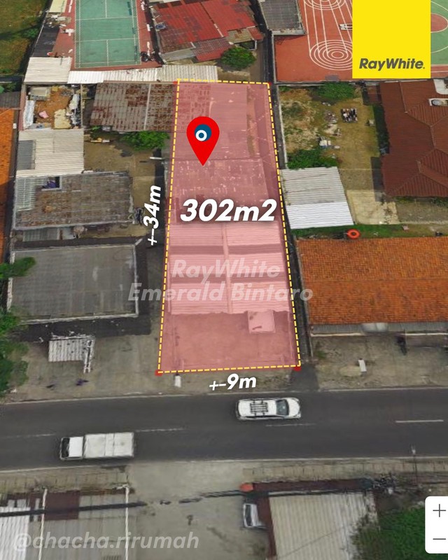 Ruang Usaha Di Lokasi Strategis Jl Jombang Raya Pondok Aren Tangerang Selatan