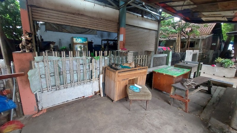 Rumah Hook Luas Cocok untuk Cluster atau Kost Daerah Pisangan Baru Jakarta Timur