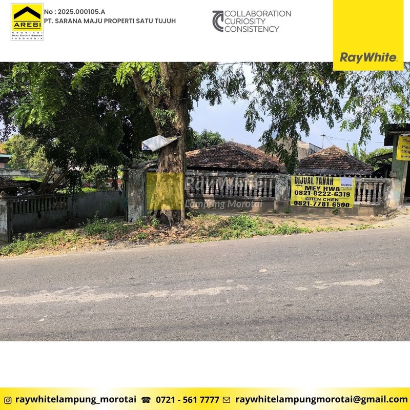 Dijual Tanah Lokasi Strategis Pusat Kota