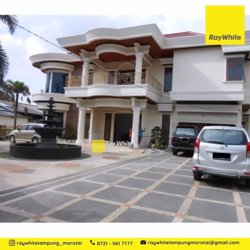 Dijual Rumah Mewah Luas 1500 di Kedaton, Bandar Lampung