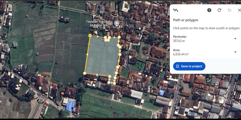 Tanah lokasi strategis kota Sumedang selatan 