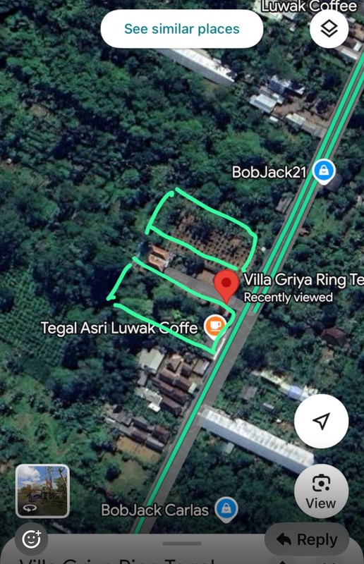 Rumah Hitung Tanah Area Cipete