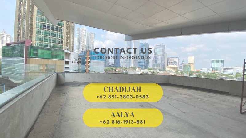Disewakan Commercial Space Indoor+Outdoor City View di CBD Mega Kuningan - Cocok untuk Five Star Restaurant, Korean BBQ,  Klinik Kecantikan, Klinik Kesehatan, Supermarket.