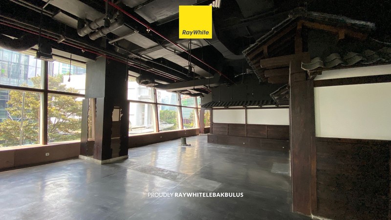 Premium Japanese Restaurant Space for Lease - CBD Mega Kuningan, Bare Unit with Built-in Japanese Interior